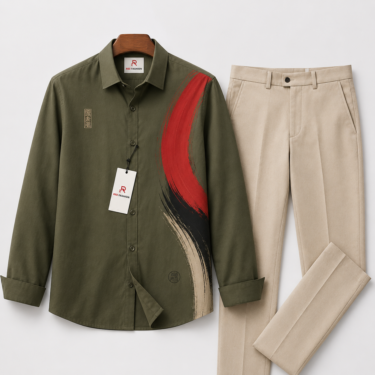 Red Fashion royal premium native outfit